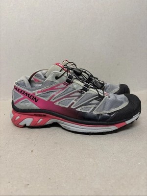 SALOMON XT WINGS 3D DAMEN TRAILRUNNING GRAU/ROSA SNEAKER GRÖßE UK 6 EU 39