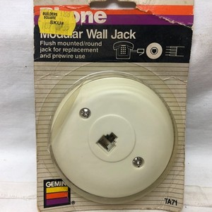 Gemini Modular Wall Jack in Original Package