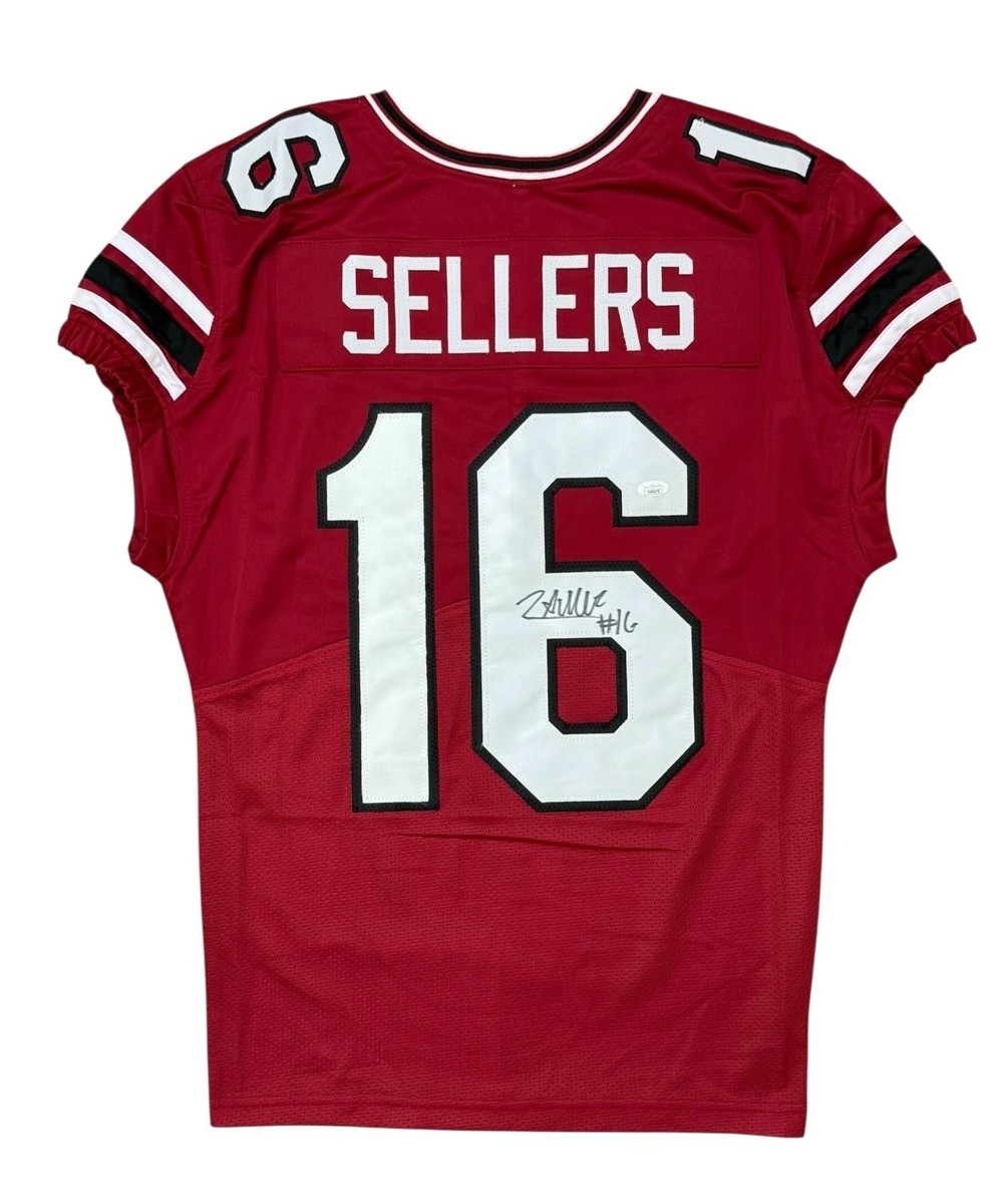 LANORRIS SELLERS SOUTH CAROLINA GAMECOCKS SIGNED JERSEY GAME-CUT