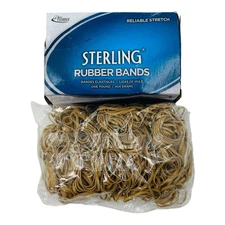 Alliance Sterling Rubber Bands Size #31 Crepe 1 lb Box