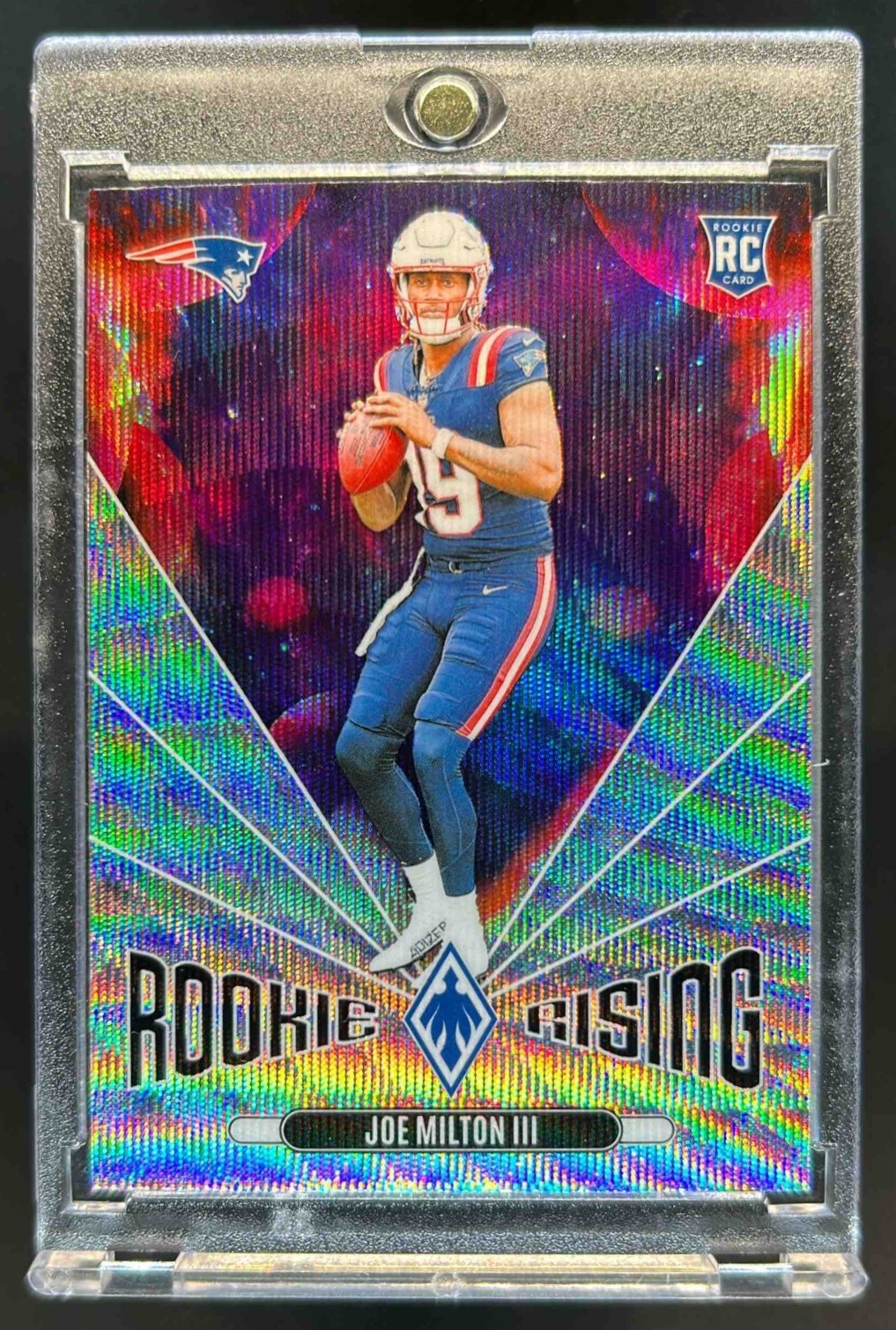 2024 Phoenix Joe Milton III Rookie Rising RC Wave Rookie #RR-JMN Patriots