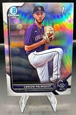 2022 Bowman Draft Carson Palmquist #BDC-31 Chrome Refractor 1st Prospect Rockies