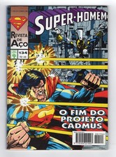 1994 DC ADVENTURES OF SUPERMAN #513 & SUPERMAN #90 CLARK KENT DEATH RARE BRAZIL