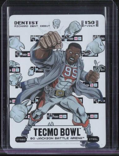 2026 Bo Jackson Battle Arena Tecmo Bowl Steel Debut Dentist Richard Dent