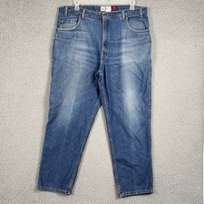Vintage 90s Levis 545 Orange Tab Jeans Mens 40x30 Loose Fit Made in USA Denim