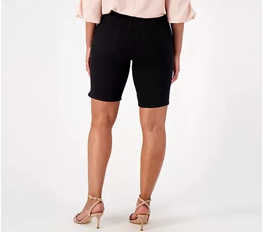 NYDJ Ella Short- Black Reg 6 A591706 - Image 2 of 3