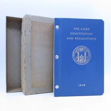 The Code Constitution and Regulations 1948 (First Edition)