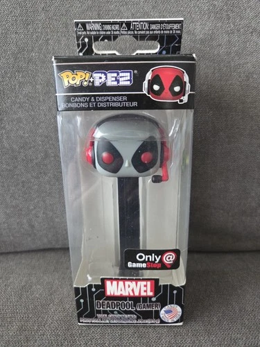 Pez Dispenser Deadpool Gamer Funko Game Stop Marvel Exclusive NEW