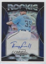 2019 Panini Prizm Rookie Navy Blue Kaleidoscope 26/35 Riley Ferrell Auto 19u0