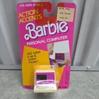 Vintage 1987 Mattel Barbie Doll Action Accents Personal Computer 7936