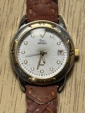 Timex Indiglo Women s Gold/Silver Two-Tone Quartz Watch WR Steel - For Parts