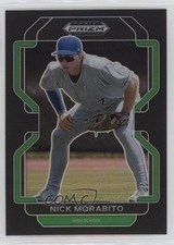 2022 Panini Prizm Draft Picks Black Prizm Nick Morabito #PDP75 1k2s