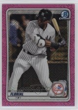 2020 Bowman Chrome Prospects Mega Box Pink Mojo Refractor Estevan Florial 06xp