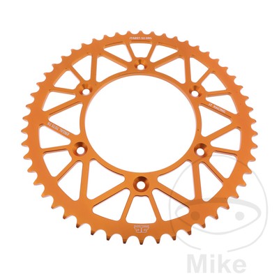 43703-Corona plato transmision 52T P-520 Ø125 MM Ø150 MM compatible con KTM SX 3