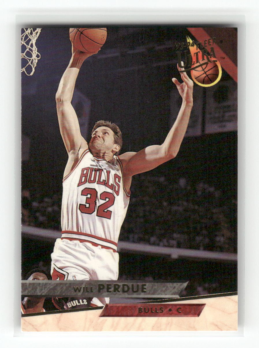 Will Perdue - Ultra - 33 - Chicago Bulls - 1993-94 Heavily Played