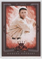2015 Panini Diamond Kings Red Framed Rogers Hornsby #118 HOF 0w7