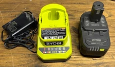 RYOBI ONE+ 18V 4.0Ah ithium-Ion Battery PBP005 with PCG002 Charger