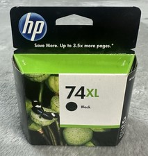 HP 74XL Black Ink Cartridge Genuine High Capacity NEW Unopened October 2012