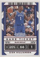 2020 Contenders Draft Picks Variation Game Ticket Red Zion Williamson #13 0f2i
