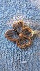 Vintage Avon 1981 Sculptured Dogwood Blossom Necklace Goldtone/Silvertone w/box — photo 5