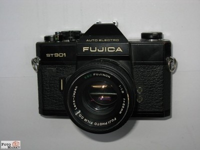 Fuji-Film Fujica ST 901 mit Objektiv Fujinon 1:1,8 / 50 mm lens - black