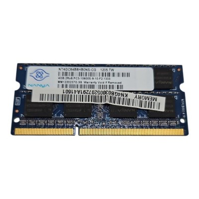 Nanya 4GB DDR3 NT4GC64B8HB0NS-CG Laptop RAM