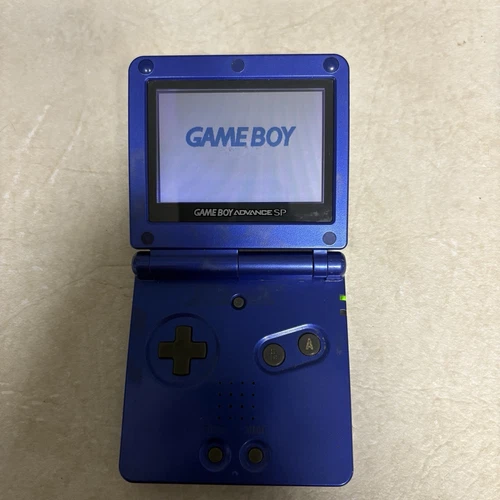 Nintendo GameBoy Advance SP Cobalt Blue AGS-001, Tested & Working! #1