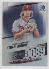 2020 Bowman Chrome Stat Tracker Ethan Lindow #ST-22 0s5