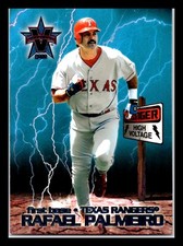 Rafael Palmeiro - 2000 Pacific Vanguard High Voltage #35 - Texas Rangers
