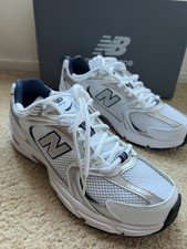 New Balance 530 White Silver Navy Men's Size 7.5 Women 9 New MR530SG