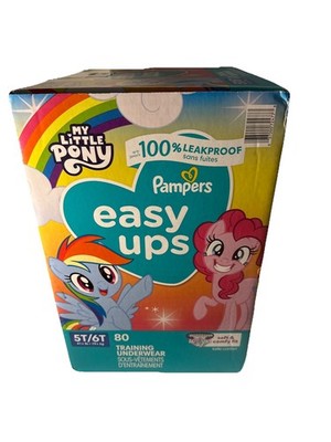 Easy Ups Girls' Disposable Training Underwear - 5T-6T - 80ct
