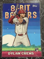 Dylan Crews 2025 Topps Series 1 Celebrations 8-Bit Ballers RC #8B-19 Nationals