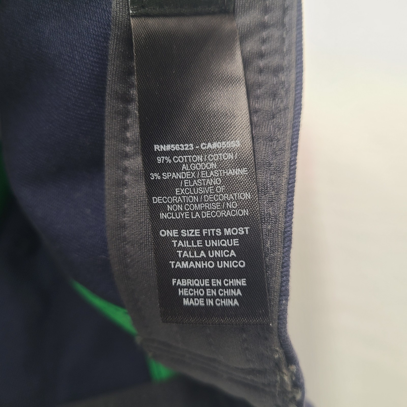 Nike Golf Hat Fitted Blue Green Distressed One Size Flex Cotton Blend Casual Men thumbnail 16