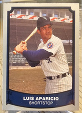 1988 Pacific Baseball Legends Luis Aparicio #91 Chicago White Sox