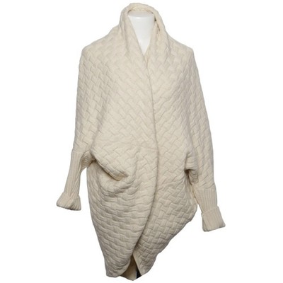 Felix Hardy, Strickjacke, Damen, Größe: L, Weiß, Sonstiges, Zopfstrick #IIF