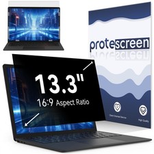 13.3 Inch Laptop 1 PACK 13.3" Privacy Screen 16:9 , black for laptop