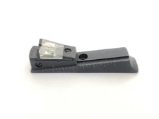 Vintage Knight? Remington? Muzzleloader Rear Sight w/Base/Fiber Optics No Screw