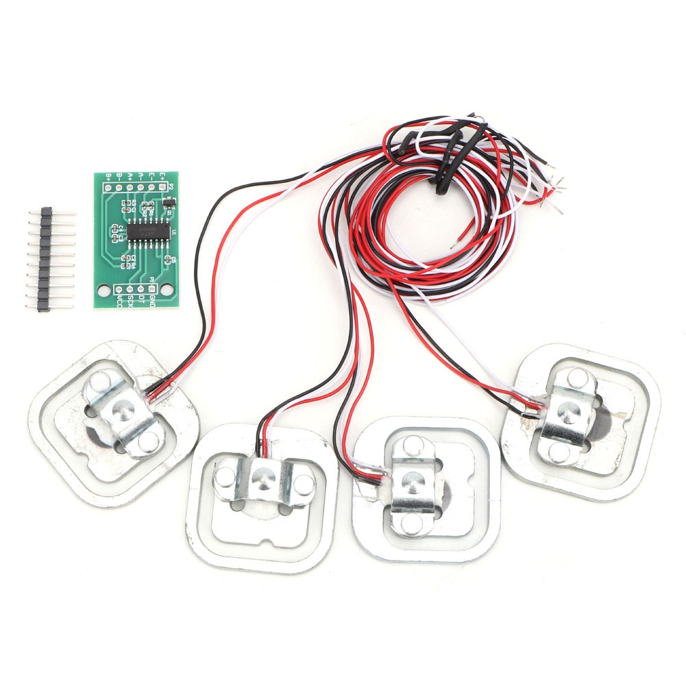 4 Pcs HX711 Module High-Accuracy Weighting Sensor Set For Scales