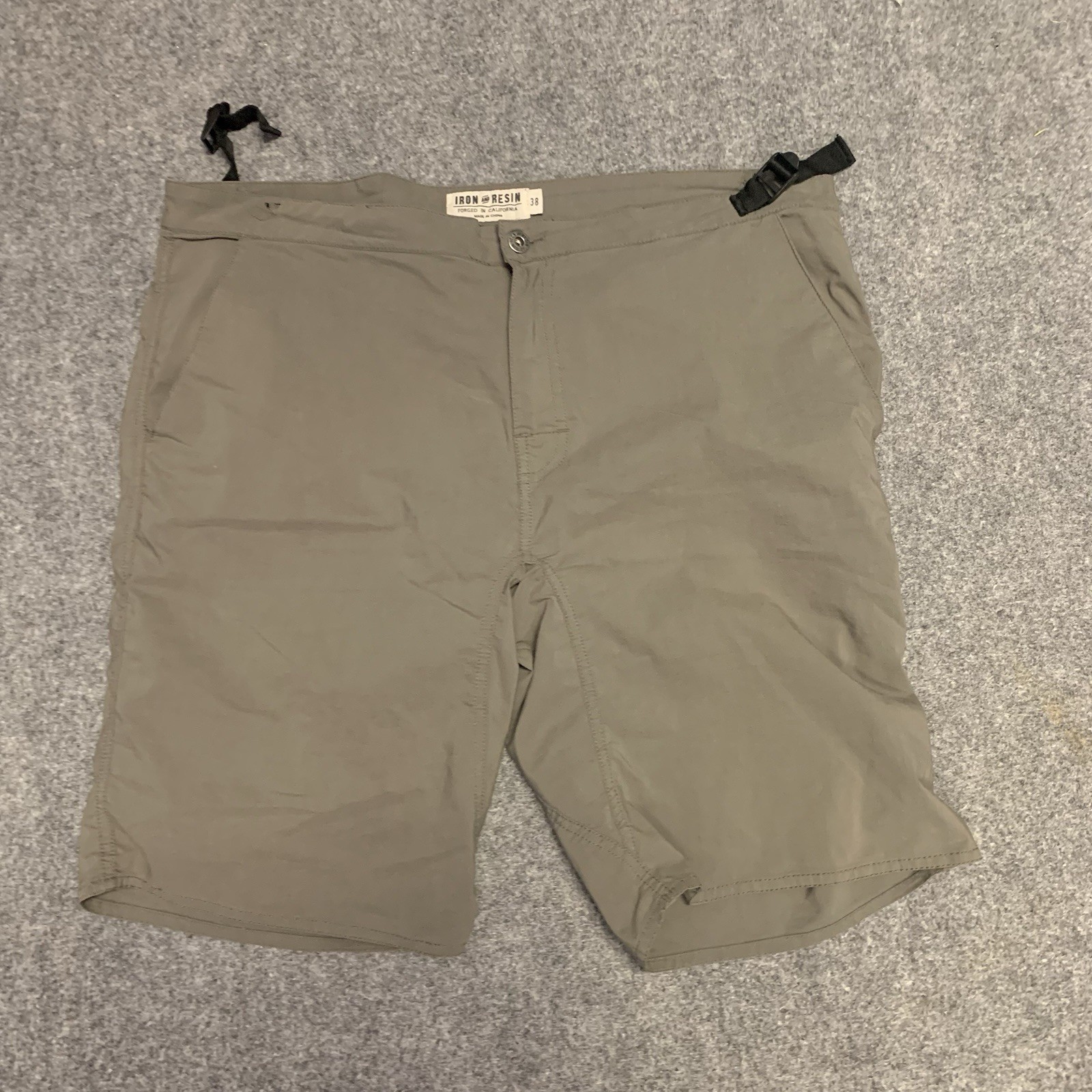 Iron & Resin Mens Size 38 Lightweight Cotton Blend Shorts USA Made