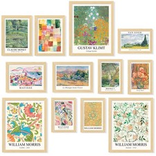 Vintage Eclectic Wall Art Prints - Artsy Maximalist Decor Gallery Wall Prints...