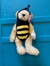 TY Beanie Baby Beezee Bee the Bear Attic Treasures Collection Bumblebee 8” w/Tag