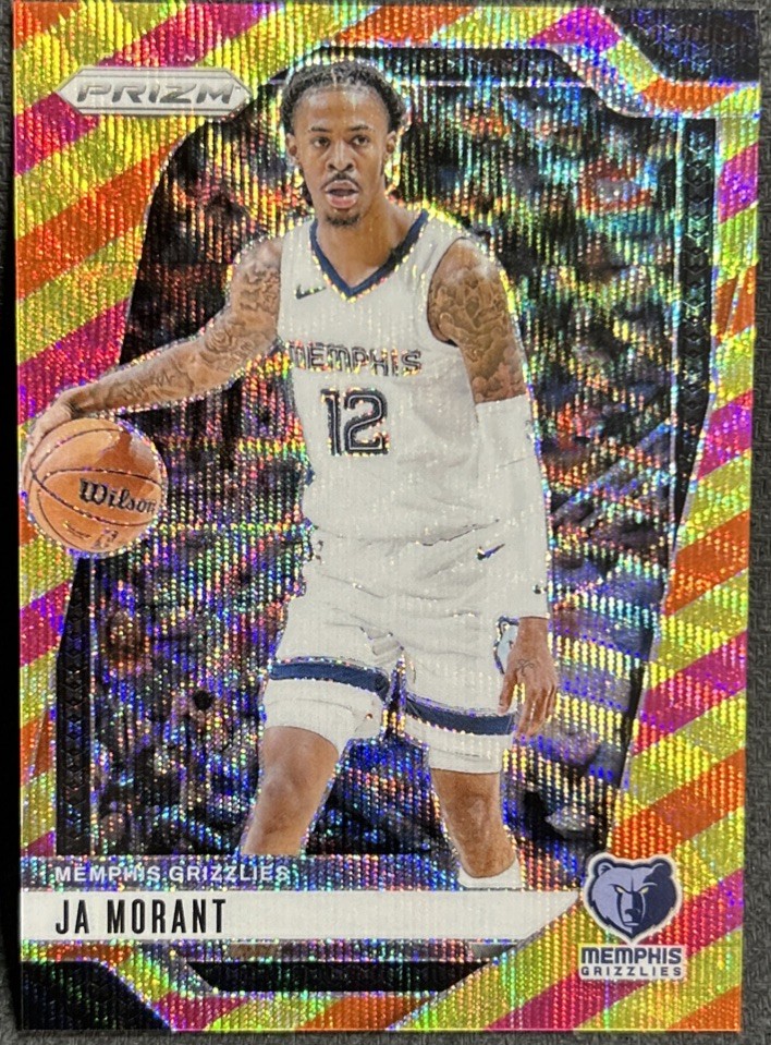 2024-25 Panini Prizm Ja Morant #64 Multi Wave /88