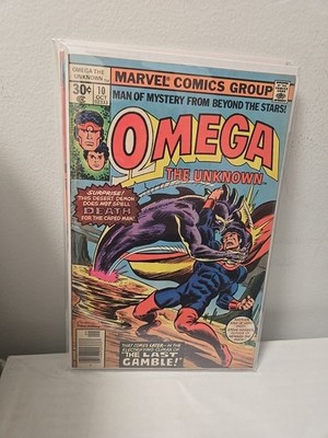 Omega the Unknown 1 1976 Key Issue 1st Appearance James Michaael Starling VF 7-8