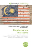 Frederic P. Miller (U. A.) | Blasphemy Law In Malaysia | Taschenbuch | Englisch