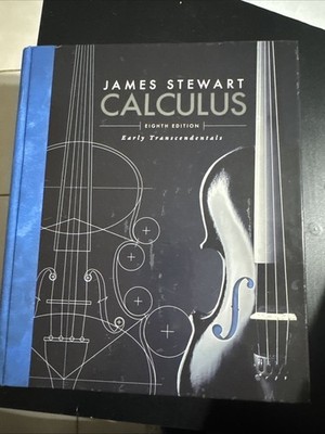 Calculus : Early Transcendentals by James Stewart (2015, Hardcover) No Writing