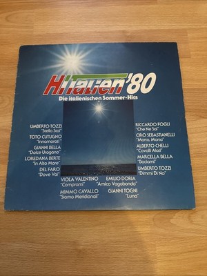 LP Hitalien80 Hitalien80 - LP Vinyl - Schallplatte Vintage Che Ne Sai - Cutugno