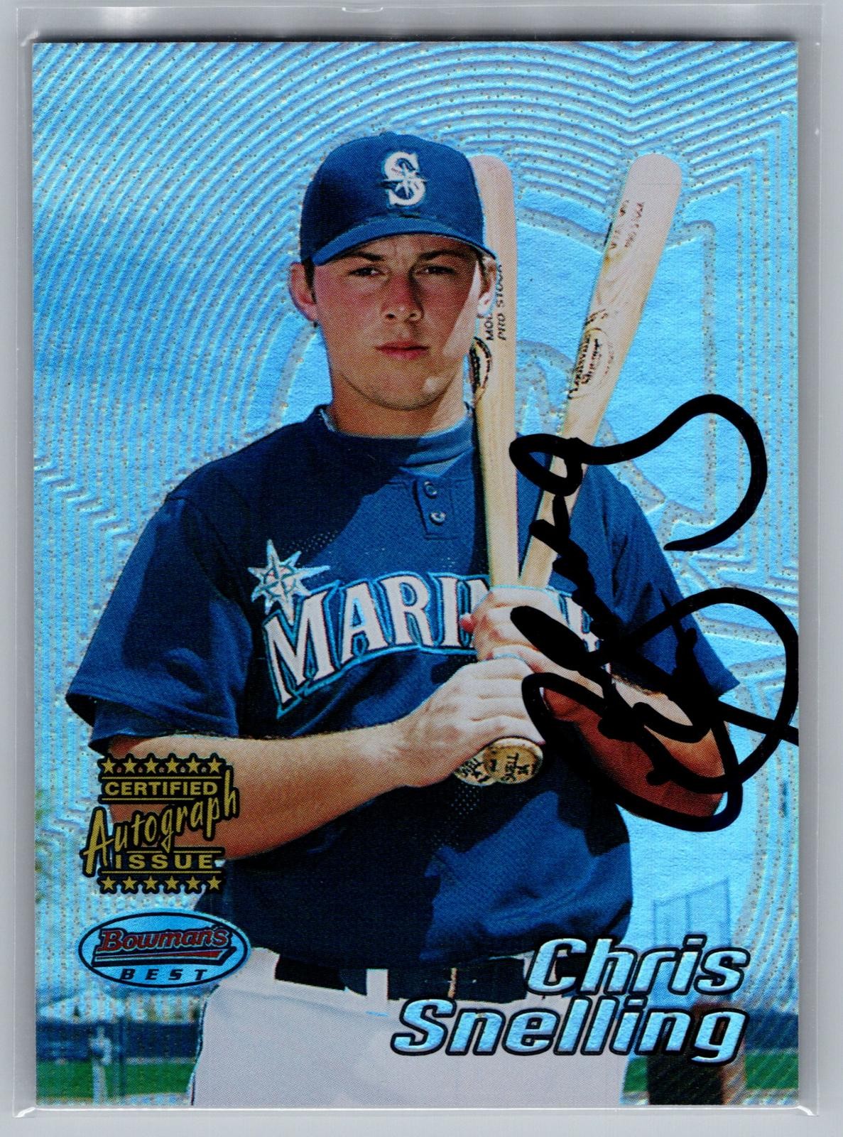 2002 Bowman's Best #169 Chris Snelling