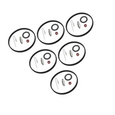 6 Pcs Carburetor Carb Repair Rebuild Kit with Gasket Bowl Needle Seat Replace...