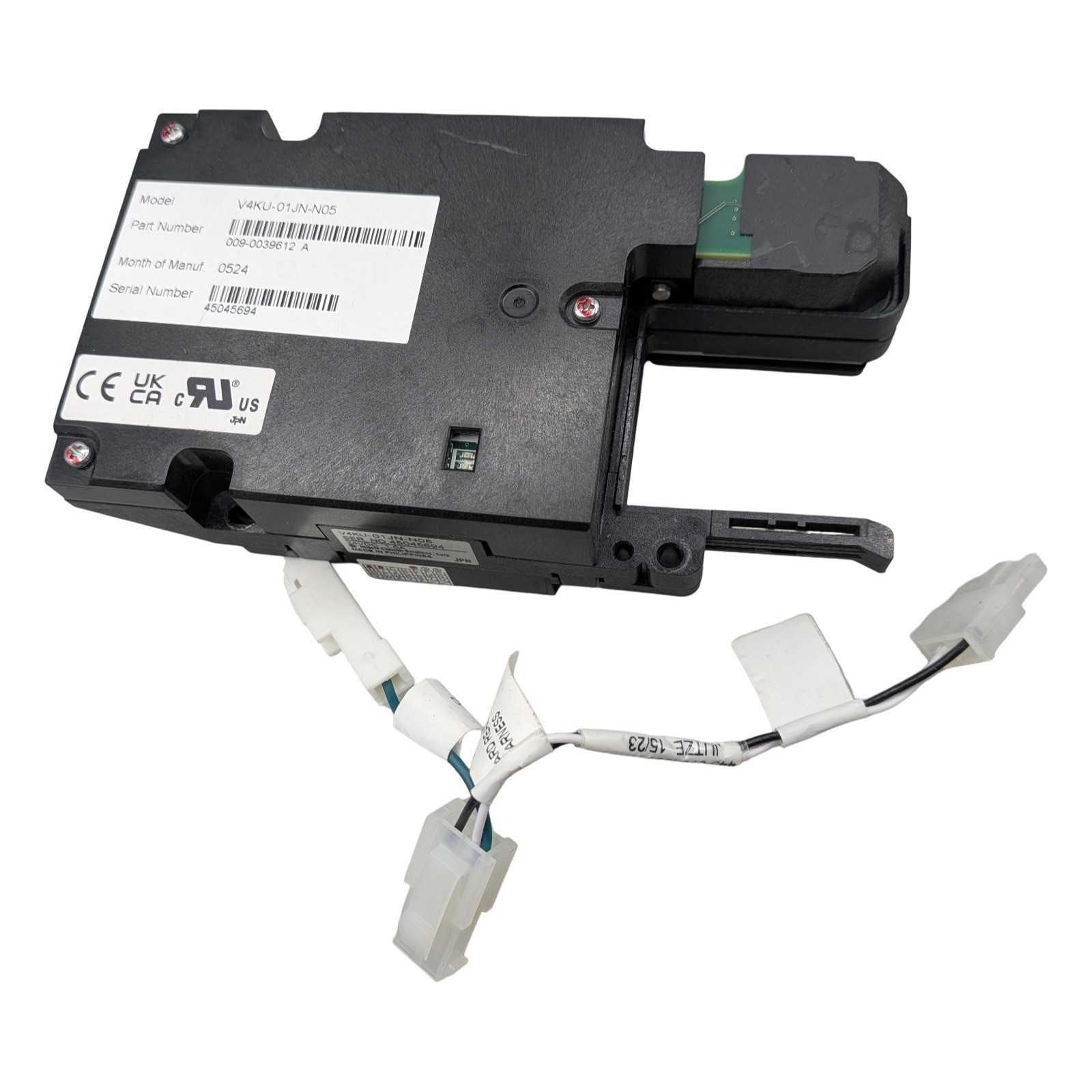 Nidec Sankyo V4KU-01JN-N05 Magnetic Card Reader 009-0039612 A 24VDC 1.0A 0524