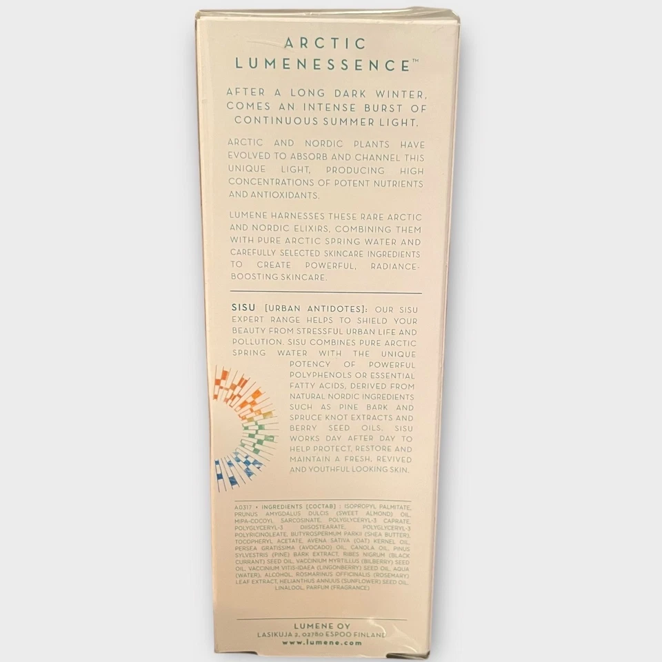 Lumene Sisu Deep Clean Limpiador Purificante Maquillaje Aceite Limpiador Todo Tipo de Piel Sellado NUEVO Foto 4 de 4